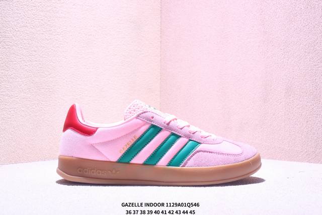 Adidas阿迪达斯三叶草Gazelle Indoor复古运动休闲鞋 Xm1129Q546