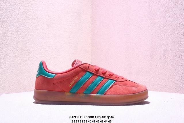 Adidas阿迪达斯三叶草Gazelle Indoor复古运动休闲鞋 Xm1129Q546