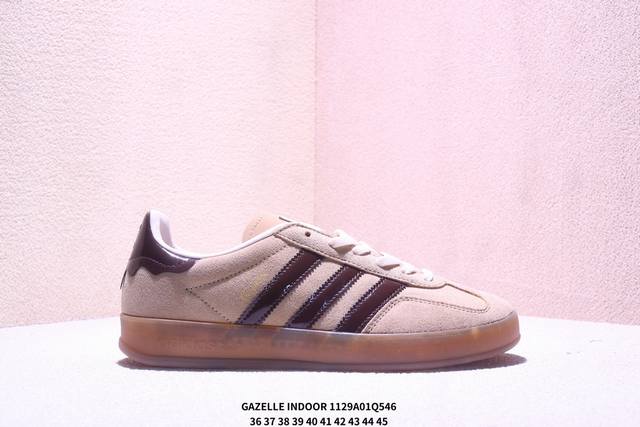 Adidas阿迪达斯三叶草Gazelle Indoor复古运动休闲鞋 Xm1129Q546