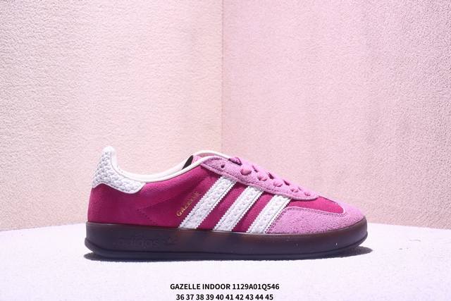 Adidas阿迪达斯三叶草Gazelle Indoor复古运动休闲鞋 Xm1129Q546