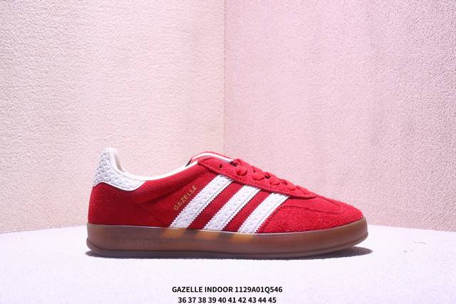 Adidas阿迪达斯三叶草Gazelle Indoor复古运动休闲鞋 Xm1129Q546