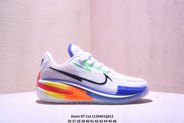 Nike Air Zoom Gt Cut 百搭舒适 耐磨 低帮 篮球鞋 男女同款 Xm1129Q813