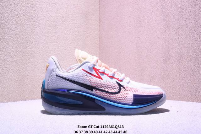 Nike Air Zoom Gt Cut 百搭舒适 耐磨 低帮 篮球鞋 男女同款 Xm1129Q813