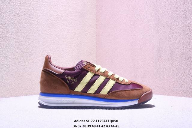 阿迪达斯Adidas Sl 72 Rtn三叶草复古休闲跑步鞋休闲运动鞋 货号:Id1031 尺码:如图 Xm1129Q050