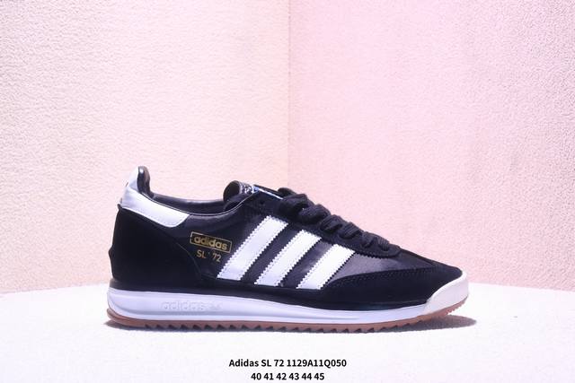阿迪达斯Adidas Sl 72 Rtn三叶草复古休闲跑步鞋休闲运动鞋 货号:Id1031 尺码:如图 Xm1129Q050