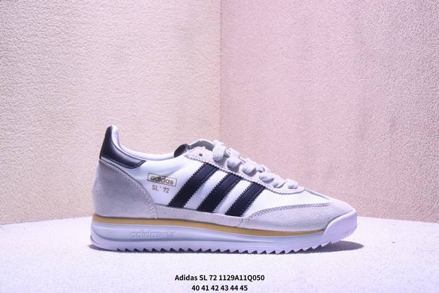 阿迪达斯Adidas Sl 72 Rtn三叶草复古休闲跑步鞋休闲运动鞋 货号:Id1031 尺码:如图 Xm1129Q050