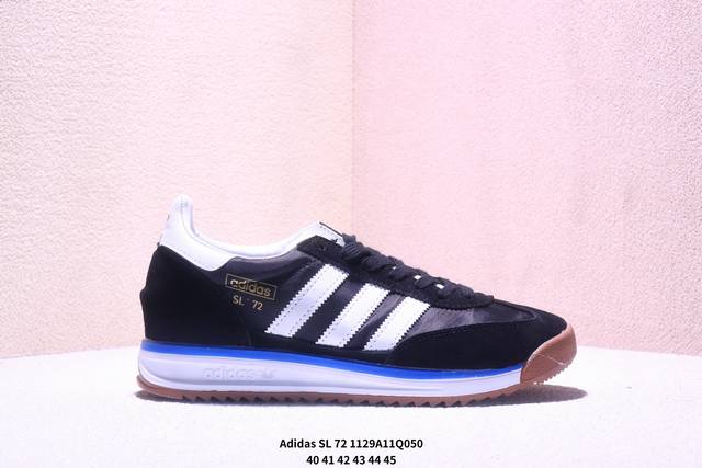 阿迪达斯Adidas Sl 72 Rtn三叶草复古休闲跑步鞋休闲运动鞋 货号:Id1031 尺码:如图 Xm1129Q050