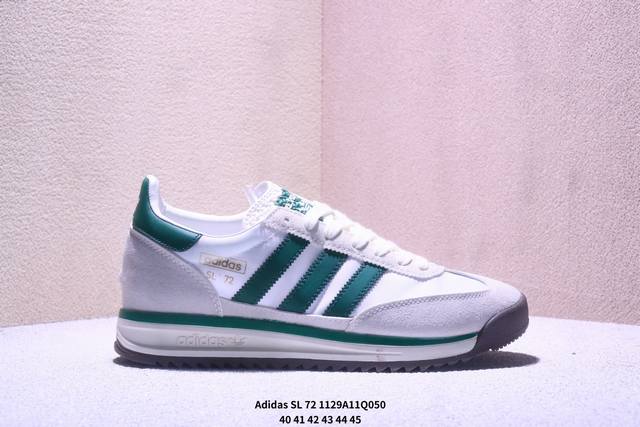 阿迪达斯Adidas Sl 72 Rtn三叶草复古休闲跑步鞋休闲运动鞋 货号:Id1031 尺码:如图 Xm1129Q050