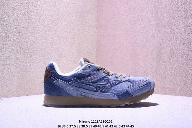 Mizuno美津浓 Lg 60S 2K 男女款牛皮革复古德训运动休闲鞋 Xm1128Q202