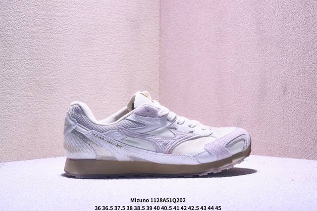 Mizuno美津浓 Lg 60S 2K 男女款牛皮革复古德训运动休闲鞋 Xm1128Q202