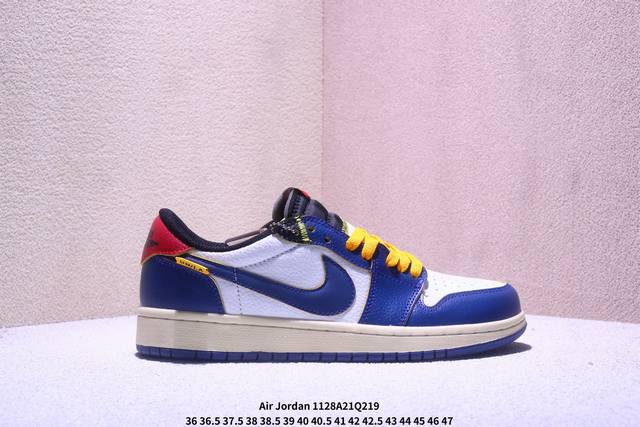 乔丹Air Jordan 1 Low Aj1乔1同步官方配色复古文化低帮休闲板鞋 Xm1128Q219