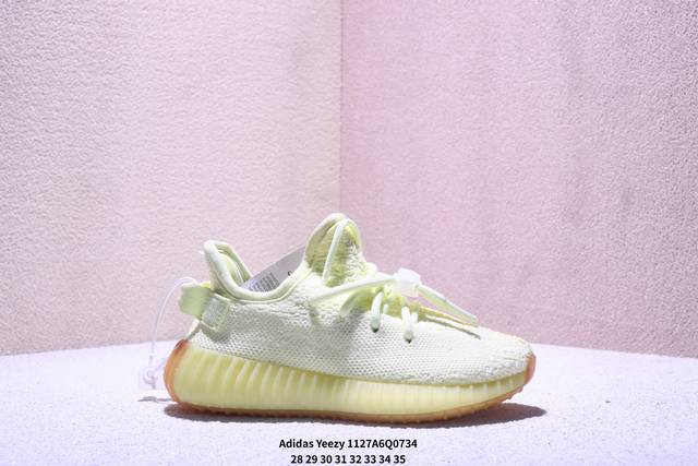 特价童鞋350椰子阿迪达斯Adidas Yeezy Boost 350V2 椰子童鞋爆米花休闲运动跑鞋 货号：Fv5578 码数：看图所示 Xm1127Q734