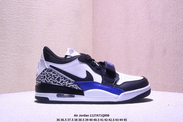 公司级Nike Air Jordan Legacy Aj312 Low耐克乔丹三合一混合版本低帮文化休闲运动篮球鞋 有着交错结合的设计 它的名字就展现出它所包含