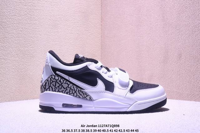 公司级Nike Air Jordan Legacy Aj312 Low耐克乔丹三合一混合版本低帮文化休闲运动篮球鞋 有着交错结合的设计 它的名字就展现出它所包含