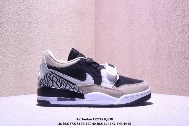公司级Nike Air Jordan Legacy Aj312 Low耐克乔丹三合一混合版本低帮文化休闲运动篮球鞋 有着交错结合的设计 它的名字就展现出它所包含