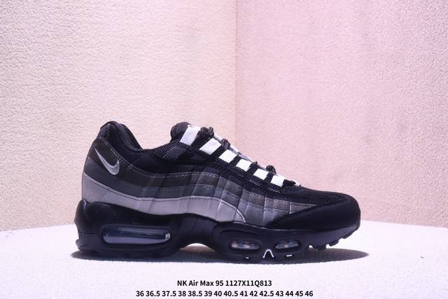 公司级 Eric Koston X Nk Air Max 95 ”Obsidian And Speed Yellow“ 低帮休闲跑步鞋 男女同款 联名蓝白 Hq