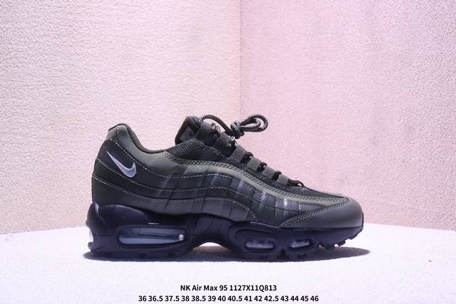 公司级 Eric Koston X Nk Air Max 95 ”Obsidian And Speed Yellow“ 低帮休闲跑步鞋 男女同款 联名蓝白 Hq