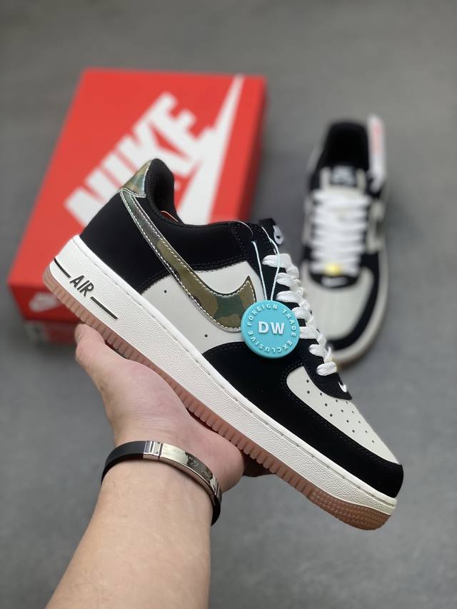 海外限量发售！公司级Nike Air Force 1 '07 Low 空军一号低帮 运动鞋 休闲鞋 折边针车 工艺难度大 原楦头原纸板 原装鞋盒 定制五金配件