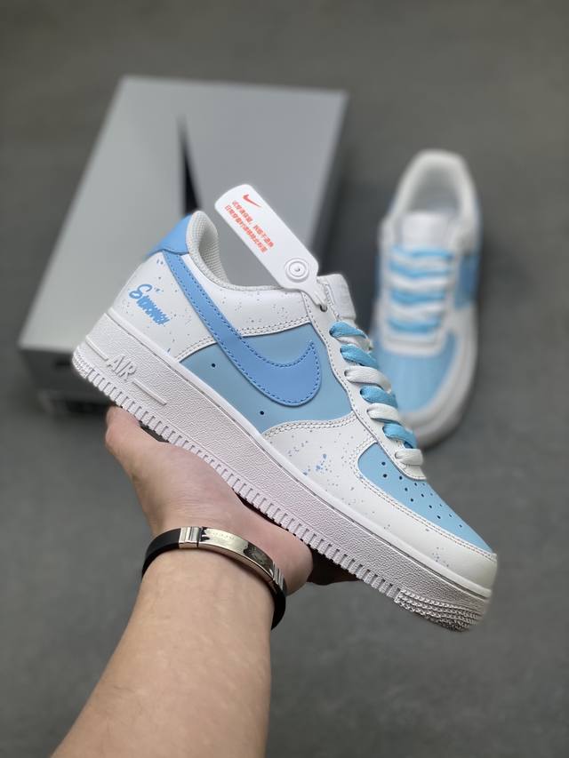 海外限量发售！公司级Nike Air Force 1 '07 Low 空军一号低帮 运动鞋 休闲鞋 折边针车 工艺难度大 原楦头原纸板 原装鞋盒 定制五金配件