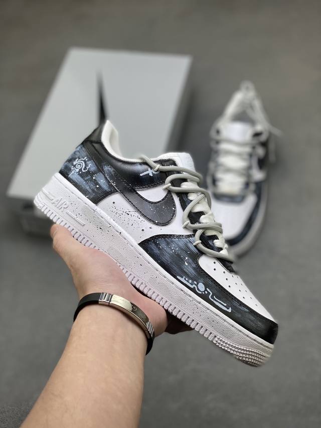 海外限量发售！公司级Nike Air Force 1 '07 Low 空军一号低帮 运动鞋 休闲鞋 折边针车 工艺难度大 原楦头原纸板 原装鞋盒 定制五金配件