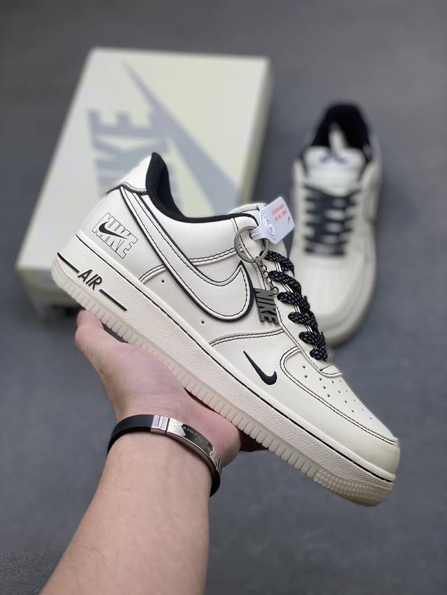 海外限量发售！公司级Nike Air Force 1 '07 Low 空军一号低帮 运动鞋 休闲鞋 折边针车 工艺难度大 原楦头原纸板 原装鞋盒 定制五金配件