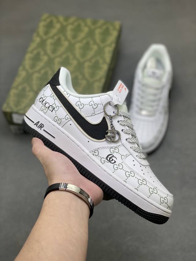 海外限量发售！公司级Nike Air Force 1 '07 Low 空军一号低帮 运动鞋 休闲鞋 折边针车 工艺难度大 原楦头原纸板 原装鞋盒 定制五金配件
