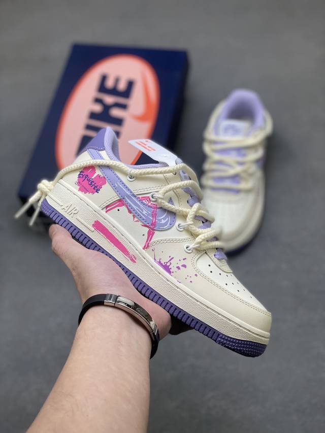 海外限量发售！公司级Nike Air Force 1 '07 Low 空军一号低帮 运动鞋 休闲鞋 折边针车 工艺难度大 原楦头原纸板 原装鞋盒 定制五金配件