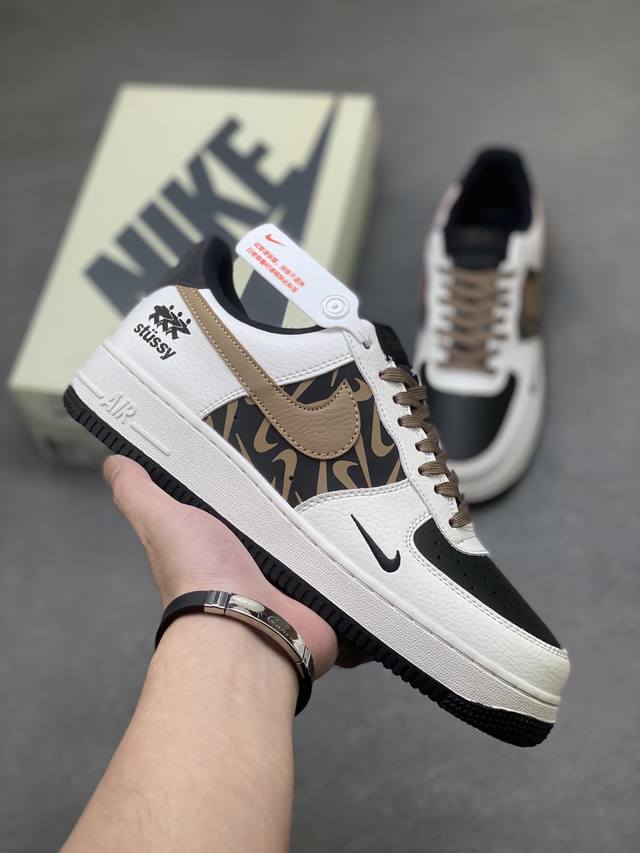 海外限量发售！公司级Nike Air Force 1 '07 Low 空军一号低帮 运动鞋 休闲鞋 折边针车 工艺难度大 原楦头原纸板 原装鞋盒 定制五金配件