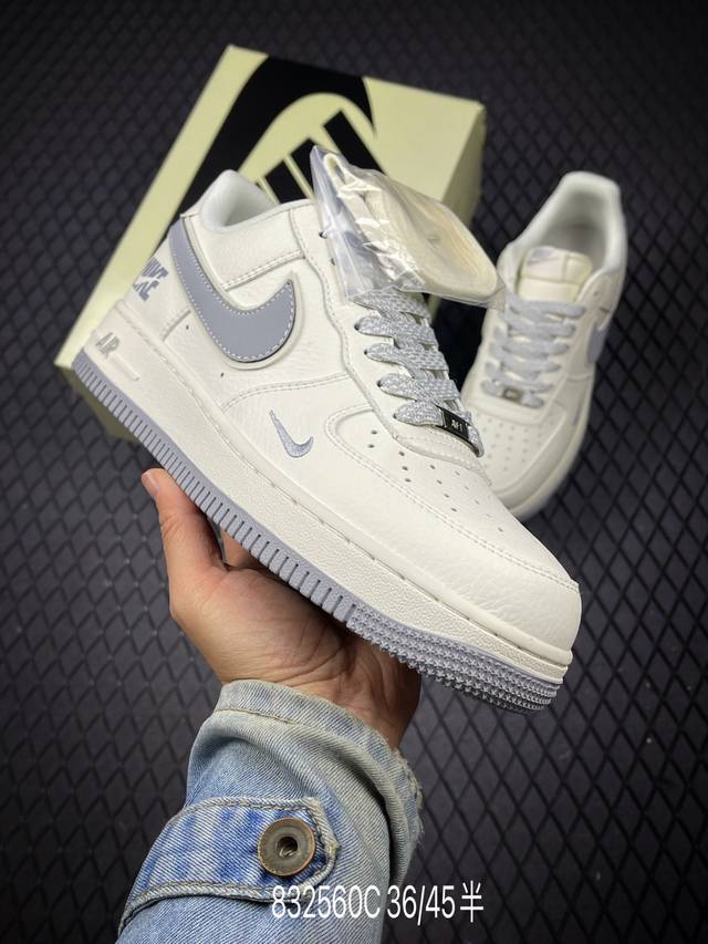 C 公司级Nike Air Force 1‘07 Lv8 原楦头原纸板 打造纯正低帮空军版型 专注外贸渠道 全掌内置蜂窝气垫 原盒配件 原厂中底钢印、拉帮完美