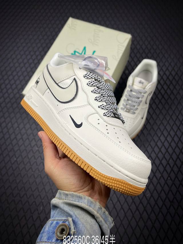 C 公司级Nike Air Force 1‘07 Lv8 原楦头原纸板 打造纯正低帮空军版型 专注外贸渠道 全掌内置蜂窝气垫 原盒配件 原厂中底钢印、拉帮完美
