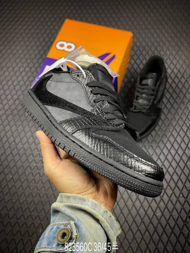 C 公司级Nike Air Jordan 1 Low 定制配色 联名 定制Aj联名-高端定制 低帮复古文化板鞋 #定制鞋盒 大厂纯原品质出货 超高清洁度 皮料切