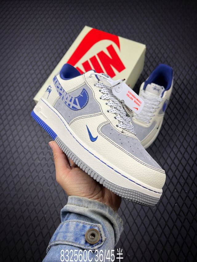 C 公司级Nike Air Force 1‘07 Lv8 原楦头原纸板 打造纯正低帮空军版型 专注外贸渠道 全掌内置蜂窝气垫 原盒配件 原厂中底钢印、拉帮完美