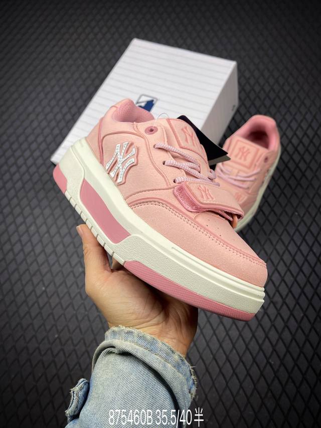 B 公司级Mlb Chunky Liner pocket 潮流百搭 厚底增高休闲鞋 防滑耐磨 低帮 老爹鞋 货号:3Asxp20N 尺码:35.5 36 36.