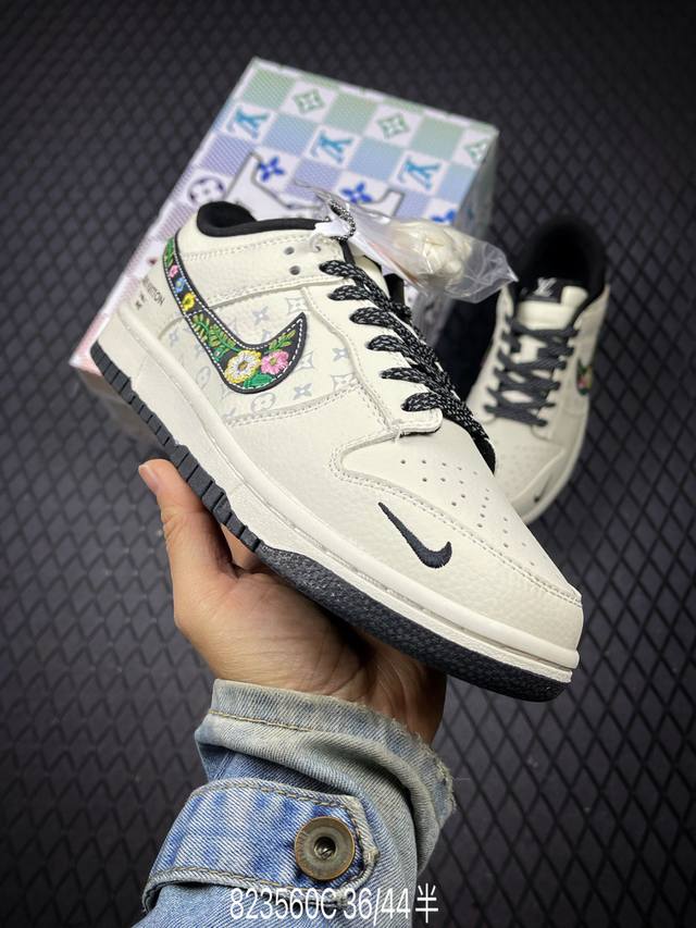 C 公司级Nike Dunk Low Retro ‘Diy高端定制’耐克 低帮休闲运动板鞋 原装头层材料 用料绝不含糊 独家版型蒸餾加工帶來的是更好的视觉和脚感