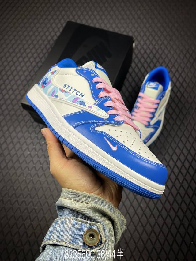 C Nike Air Jordan 1 Low 定制史努比联名 定制Aj联名-高端定制 低帮复古文化板鞋 #定制鞋盒 大厂纯原品质出货 超高清洁度 皮料切割干净