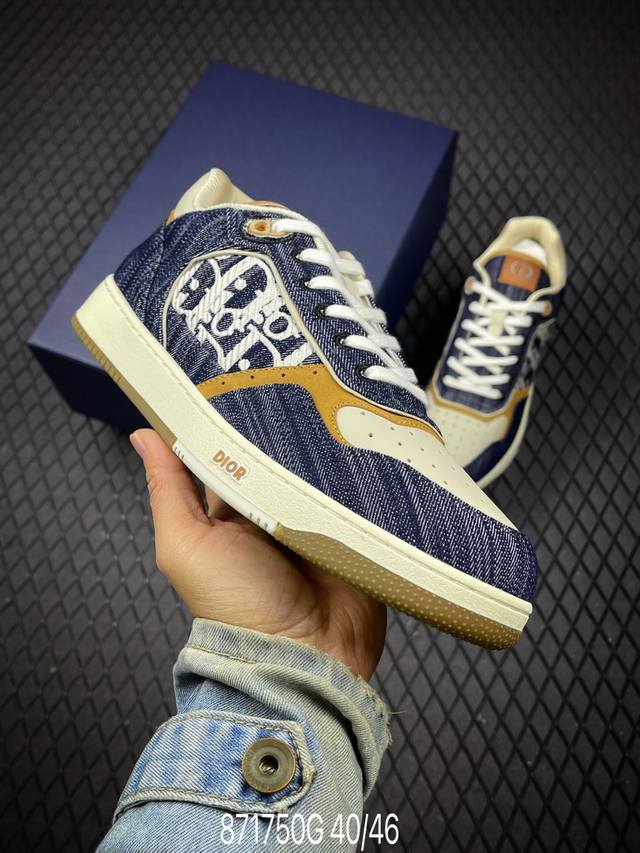 G Dior迪奥 B27系列 东莞高端代购版本 原版爆拆一比一完美复刻 做工细节到位 原版全真皮定制材料 超赞 最新元素组合 时尚休闲个性 百搭 面料：原版定制