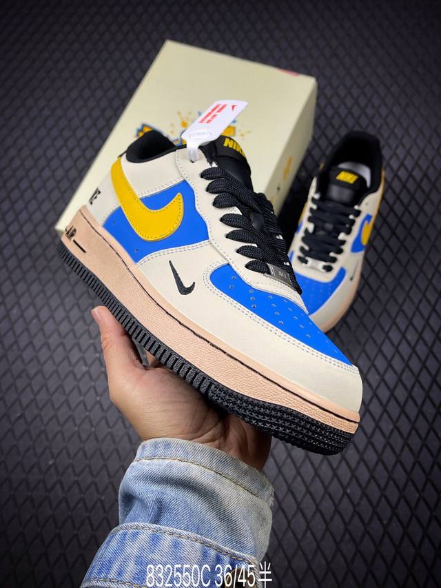 C 公司级Nike Air Force 1‘07 Lv8 原楦头原纸板 打造纯正低帮空军版型 专注外贸渠道 全掌内置蜂窝气垫 原盒配件 原厂中底钢印、拉帮完美