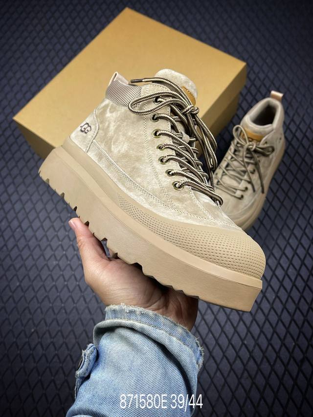 E 美国轻奢品牌 Ugg Tasman Weather Hybrid 塔斯曼混合系列轻量 Ugg秋冬新品秋冬必备 户外男士高帮休闲马丁靴雪地靴系列 广东大厂品质