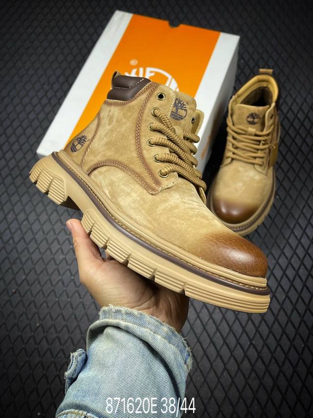E 新货#Timberland添柏岚 天伯伦 秋冬新品 毛绒内里保暖锁热 秋冬必备户外休闲大黄靴系列#广东大厂品质 原盒原包装 时尚潮流搭配 面料采用意大利顶级