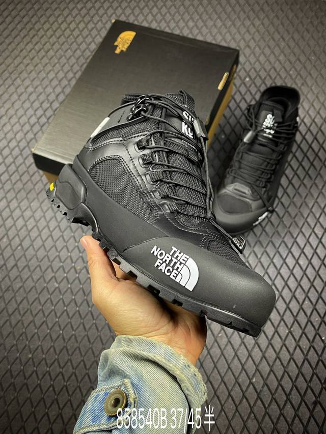 B 公司级北面The North Face Glenclyffe 舒适户外 防滑耐磨 中帮 登山鞋 男款 Md组合橡胶底片 从容应对陡峭的碎石陡坡、 湿软泥地和