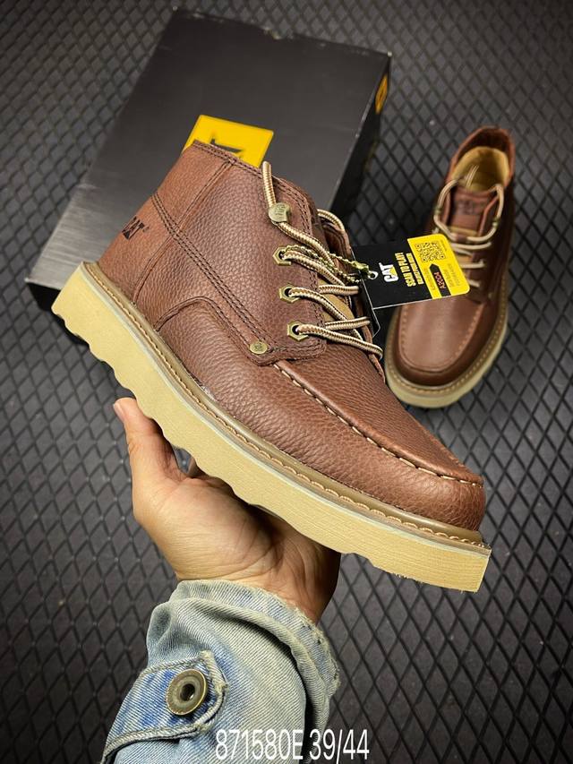 E 2025Sscat 卡特 硬汉推土机品牌 货号72 3秋冬款 推土机二代户外工装靴天猫同款 原装渠道 重磅销量款来袭 纯正固特异工艺 专柜同步在售 同版型经