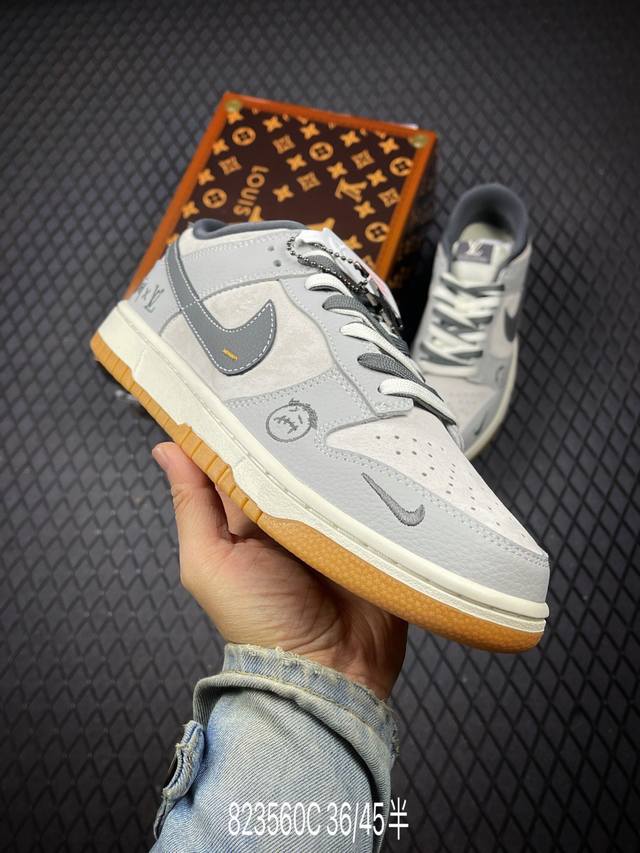 C Nike Dunk Low Retro “Diy高端定制” 低帮休闲运动板鞋 用料绝不含糊 独家版型蒸餾加工帶來的是更好的视觉和脚感体验 清洁度 电绣工艺