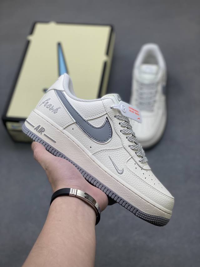 海外限量发售！公司级Nike Air Force 1 '07 Low 空军一号低帮 运动鞋 休闲鞋 折边针车 工艺难度大 原楦头原纸板 原装鞋盒 定制五金配件