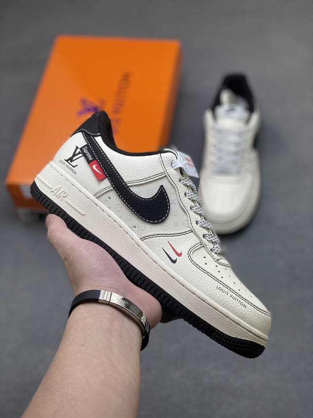 海外限量发售！公司级Nike Air Force 1 '07 Low 空军一号低帮 运动鞋 休闲鞋 折边针车 工艺难度大 原楦头原纸板 原装鞋盒 定制五金配件
