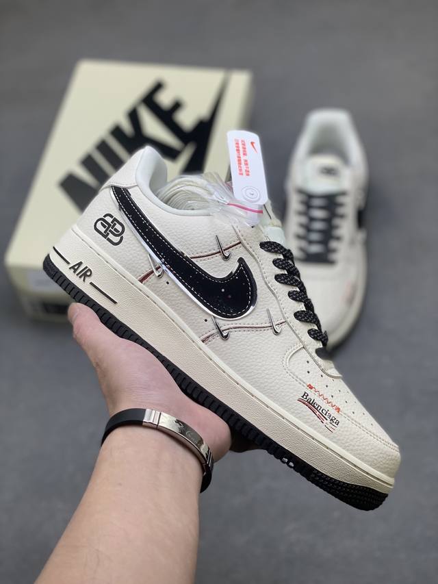 海外限量发售！公司级Nike Air Force 1 '07 Low 空军一号低帮 运动鞋 休闲鞋 折边针车 工艺难度大 原楦头原纸板 原装鞋盒 定制五金配件