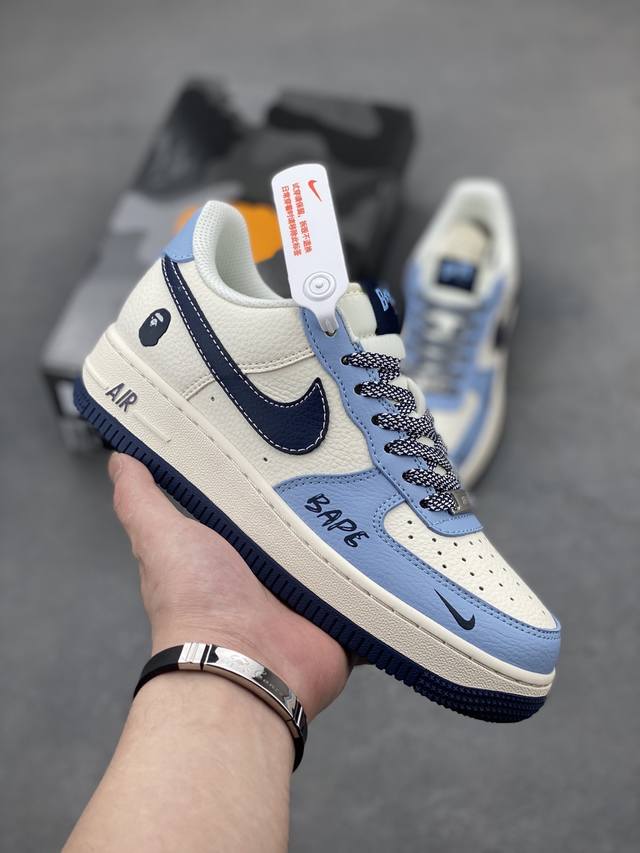 海外限量发售！公司级Nike Air Force 1 '07 Low 空军一号 低帮 运动鞋 休闲鞋 折边针车 工艺难度大 原楦头原纸板 原装鞋盒 定制五金配件