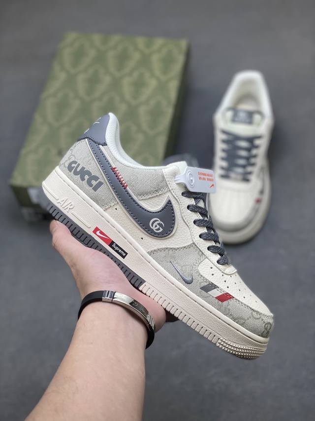 海外限量发售！公司级Nike Air Force 1 '07 Low 空军一号低帮 运动鞋 休闲鞋 折边针车 工艺难度大 原楦头原纸板 原装鞋盒 定制五金配件