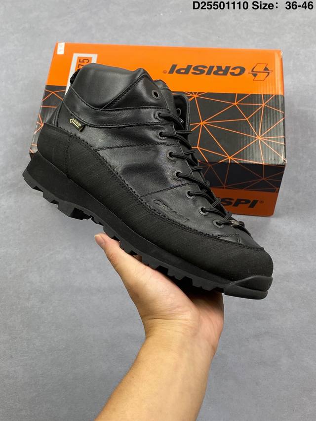 公司级Crispi Monaco摩纳哥登山鞋 意大利户外徒步登山鞋春夏男女摩纳哥登山靴Gtx 该款徒步鞋，意大利原产，舒适零磨合，成为Crispi畅销多年的经典