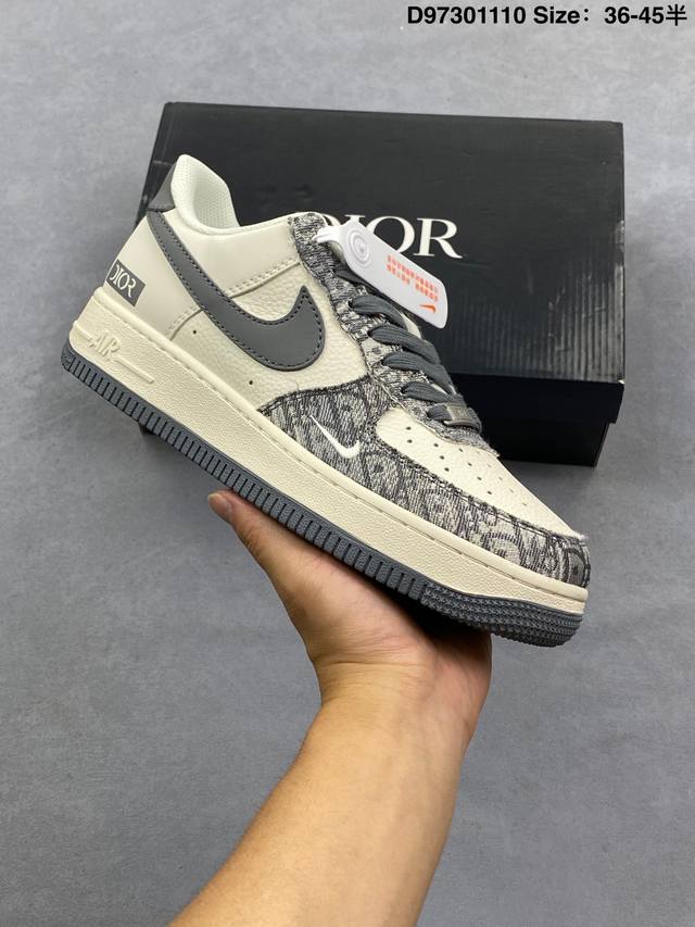 海外限量发售！公司级Nike Air Force 1 '07 Low 空军一号 低帮 运动鞋 休闲鞋 折边针车 工艺难度大 原楦头原纸板 原装鞋盒 定制五金配件
