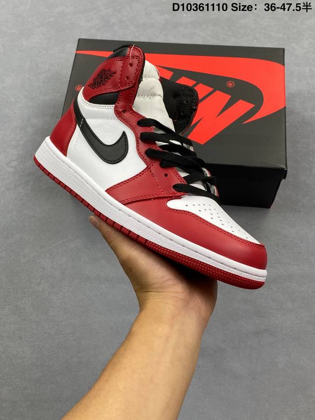 Air Jordan 1 High Og Bio Hack 高帮 多彩拼色 Aj1 乔丹1代 Aj1 乔1 高邦 彩色拼接 乔丹篮球鞋系列 整双鞋采用多色拼接打